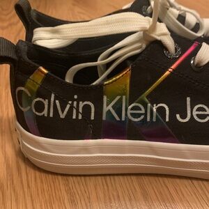 Calvin Klein Black and White Women’s Sneakers